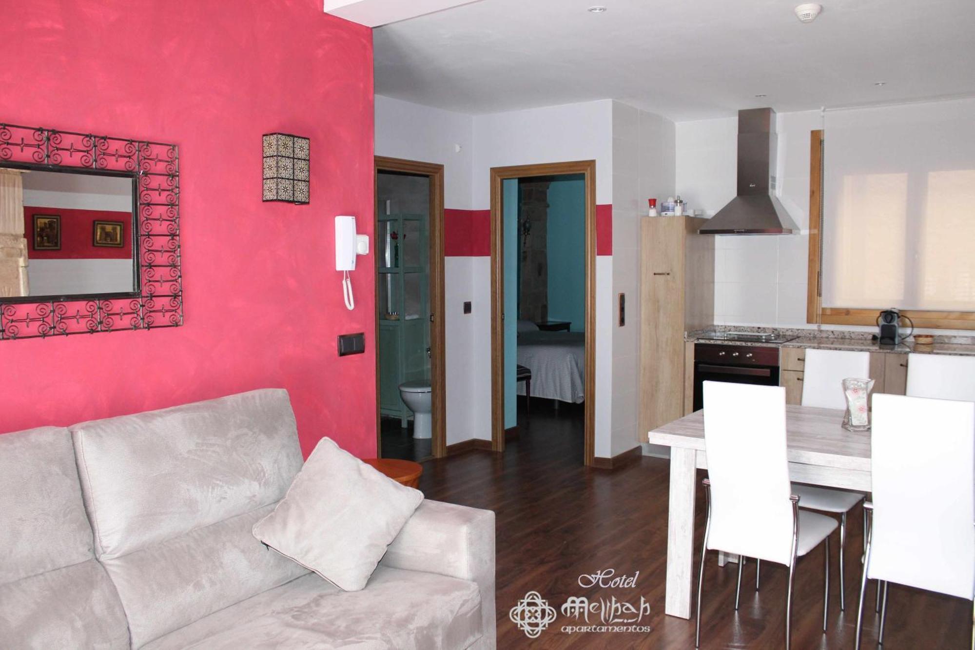 Hotel Apartamentos Melihah Daroca Værelse billede